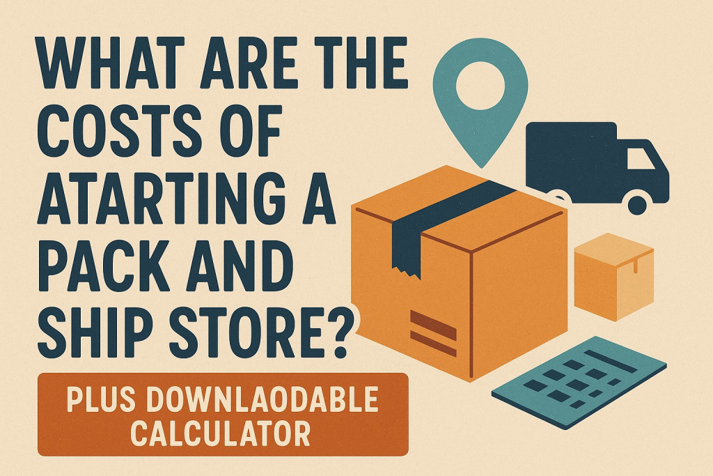 Pack and ship store startup costs