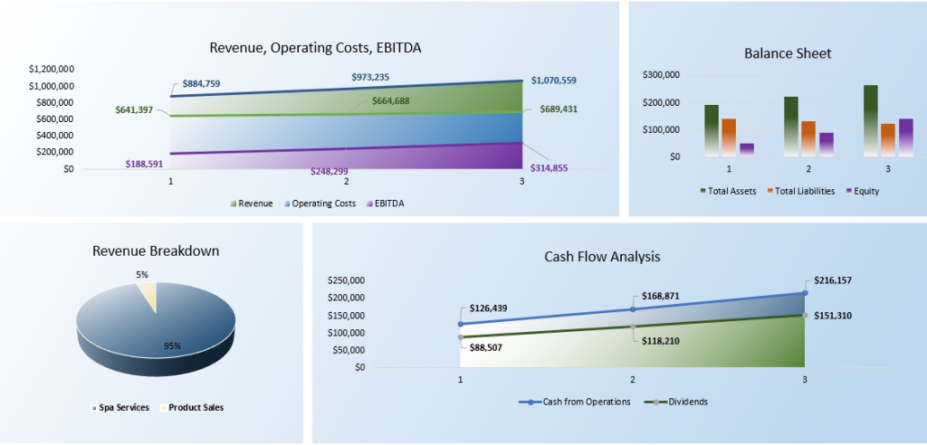 Day Spa Financial Model