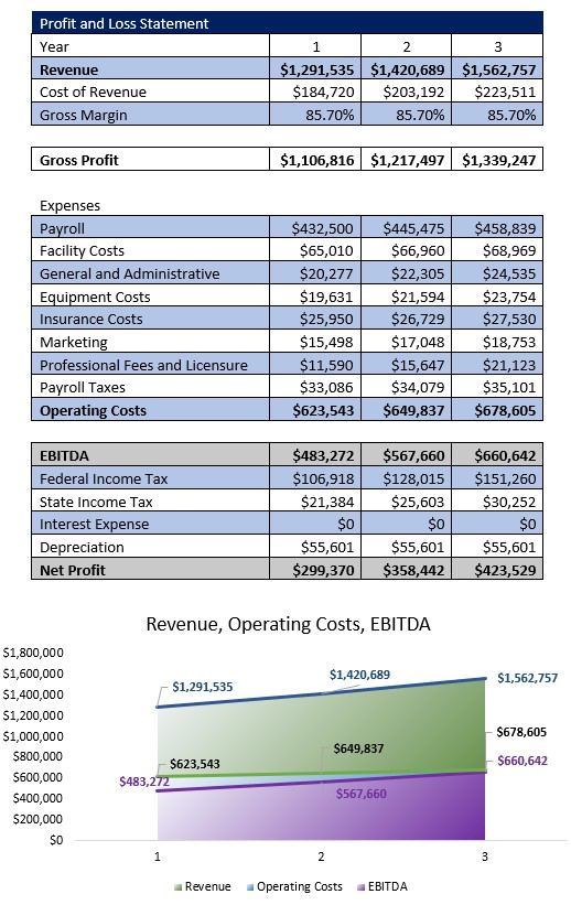 Exotic Car Rental Service Income Statement