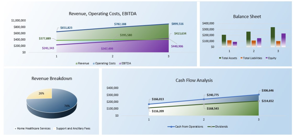 Home Healthcare Agency Financial Model