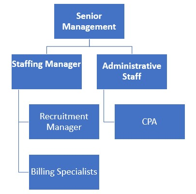 Medical Staffing Agency Organizational Chart