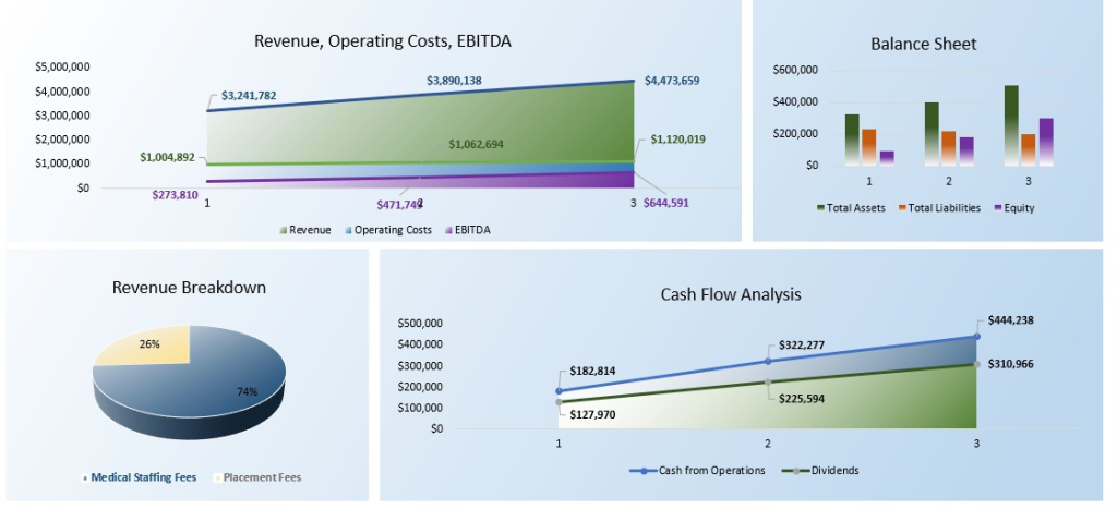 Medical Staffing Agency Financial Plan