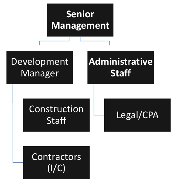 Real Estate Developer Organizational Plan
