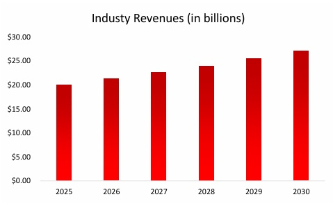 Cybersecurity Services Industry Revenue