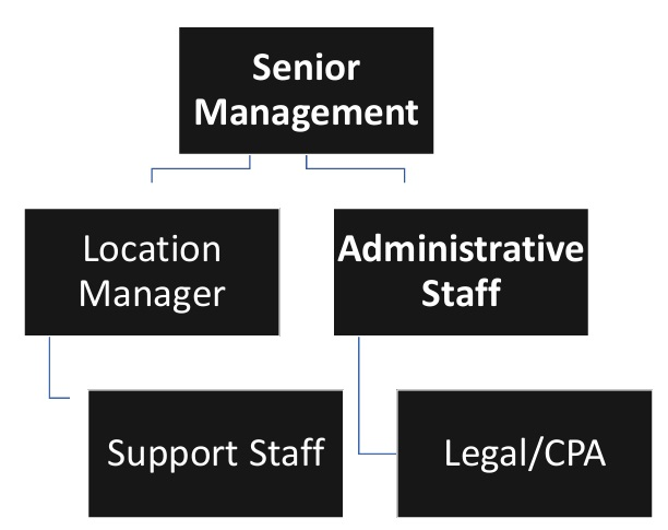 Hair Salon Organizational Chart