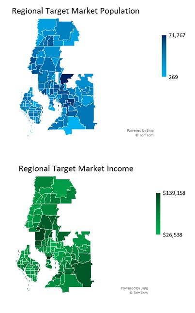 Marketing Firm Target Market Statistics