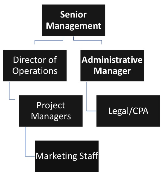 Marketing Firm Organizational Chart