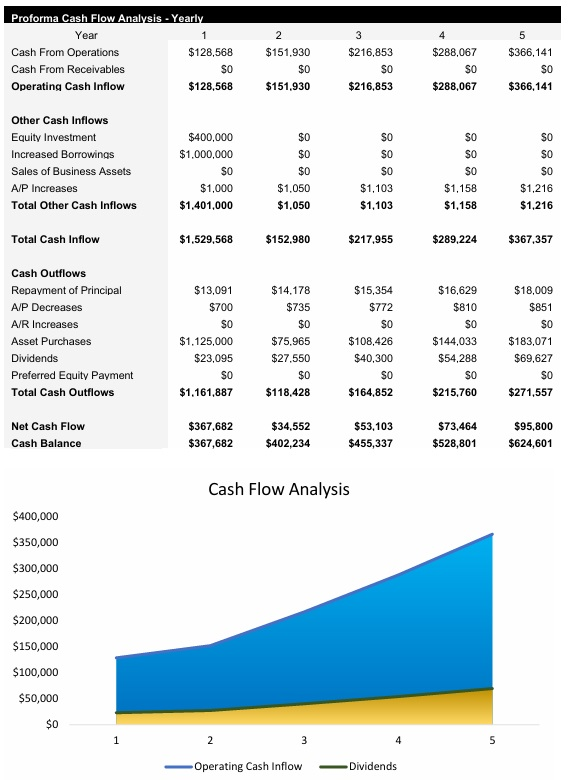 Used Car Dealer Cash Flow Analysis