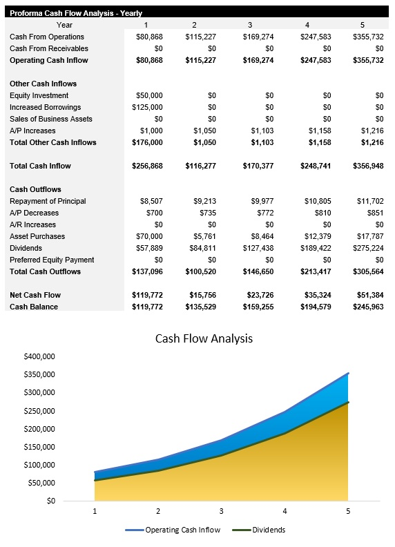 IT Consulting Cash Flow Analysis