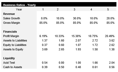 NEMT Business Ratios