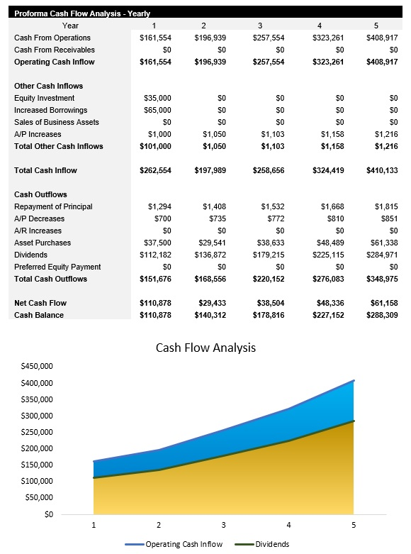 Home Care Cash Flow Analysis