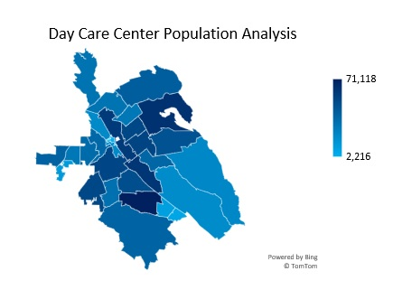 Sample Daycare Center Population Analysis
